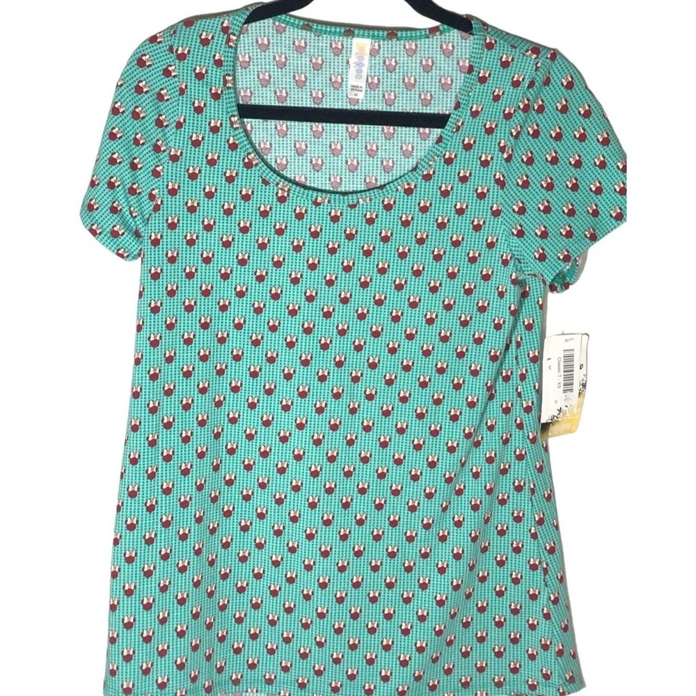 Disney classic t lularoe short sleeve shirt Minnie mouse new with tags READ